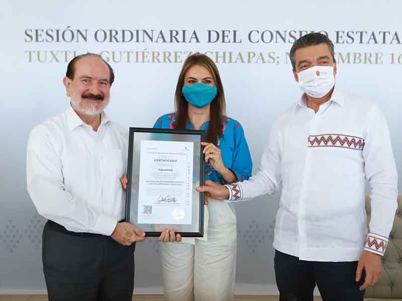 Recibe Tapachula certificación del programa Prosare Rosy Urbina