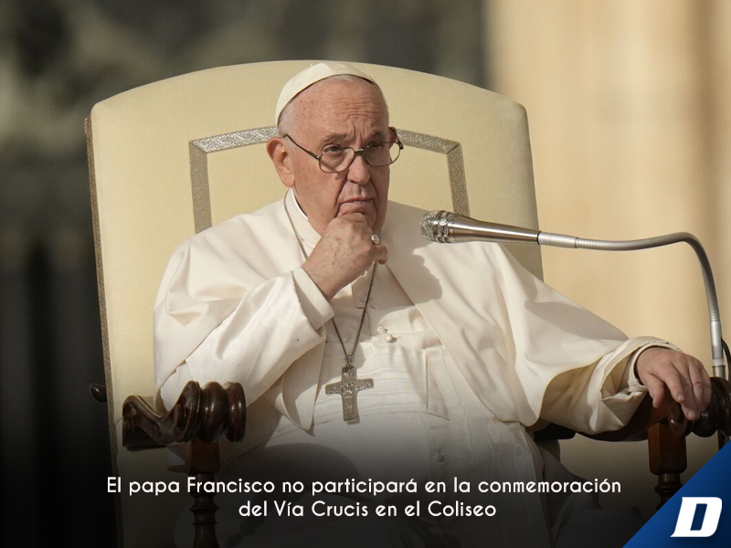 El Papa Francisco No Participar En La Conmemoraci N Del V A Crucis En