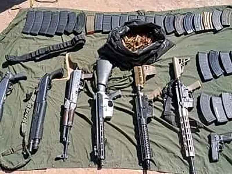 Decomisan Armas Diario De Chiapas