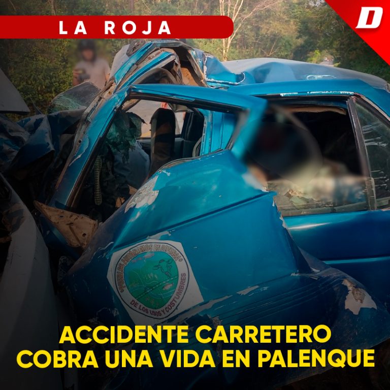 Accidente Carretero Cobra Una Vida En Palenque Diario De Chiapas