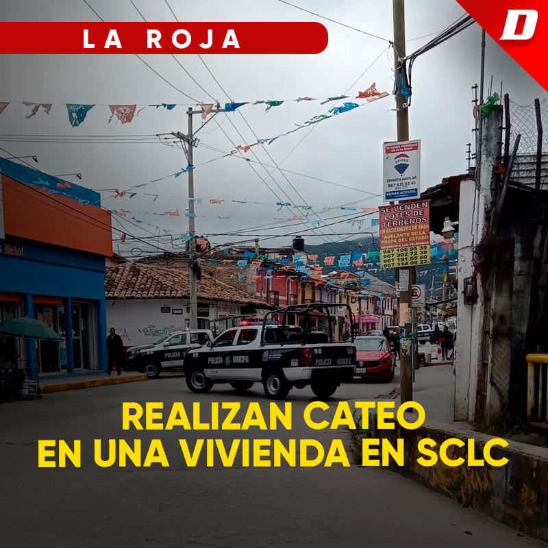 Realizan Cateo En Una Vivienda En SCLC Diario De Chiapas