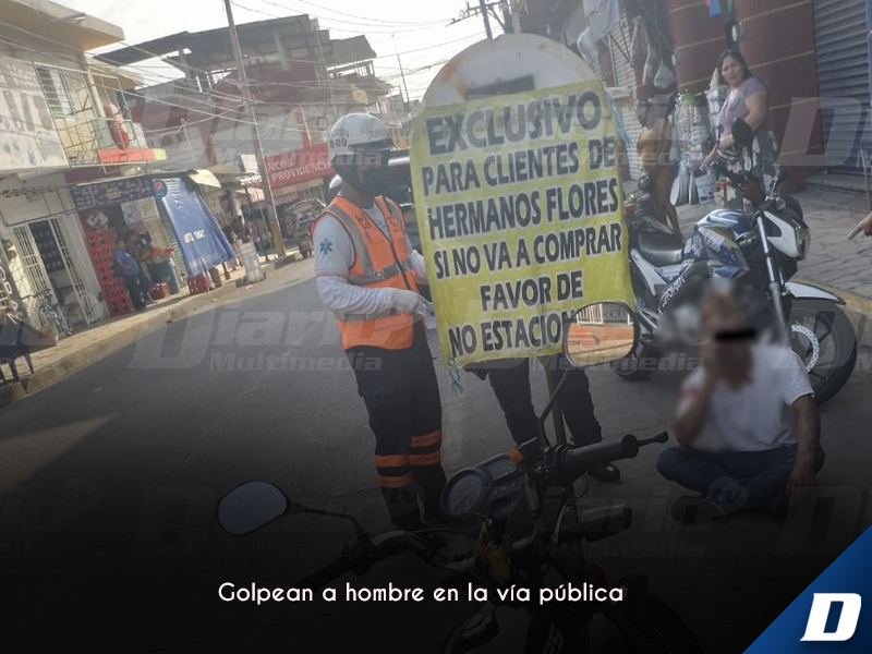 Golpean a hombre en la vía pública - Diario de Chiapas