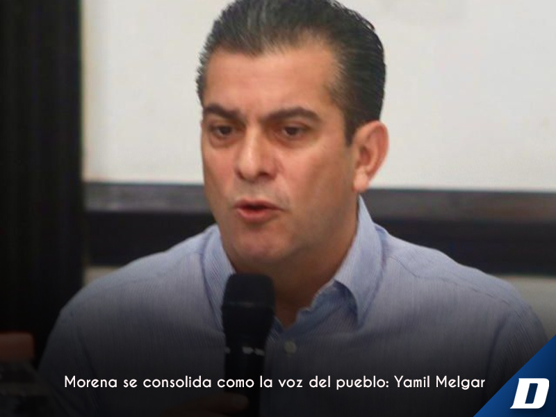 Morena se consolida como la voz del pueblo: Yamil Melgar - Diario de Chiapas