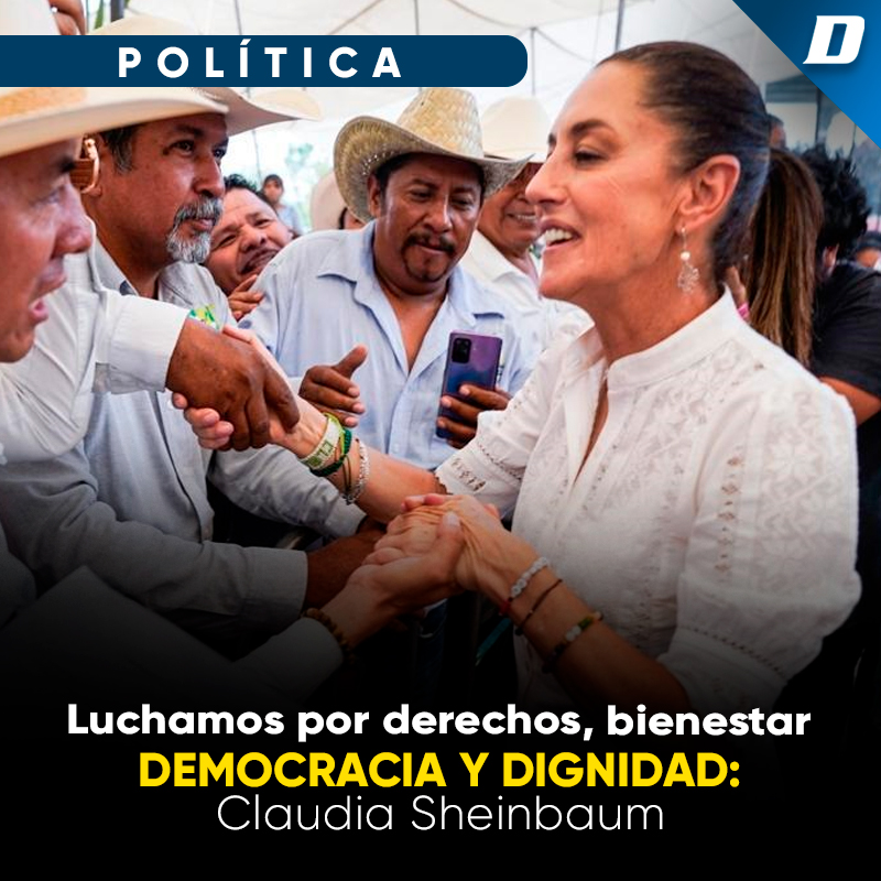 Luchamos Por Derechos, Bienestar, Democracia Y Dignidad: Claudia ...