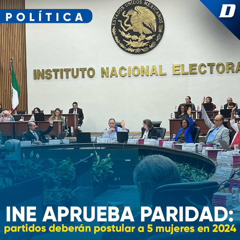 Ine Aprueba Por Fin Paridad Partidos Deberán Postular A 5 Mujeres En 2024 Diario De Chiapas 5129