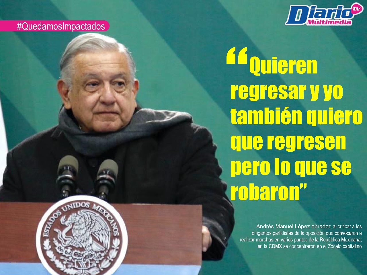 Amlo Criticó A Los Dirigentes Partidistas De La Oposición Que Convocaron A Realizar Marchas En 2178