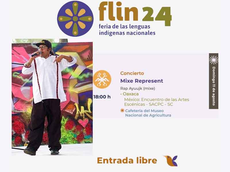 Mixe Represent, en La Feria de las lenguas Indígenas Nacionales