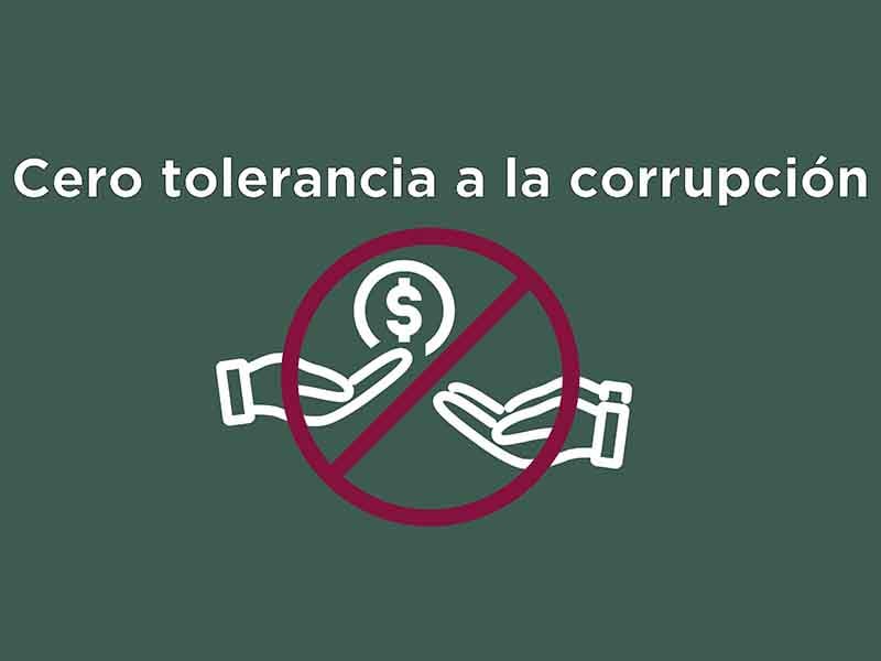 Cero tolerancia corrupcion C