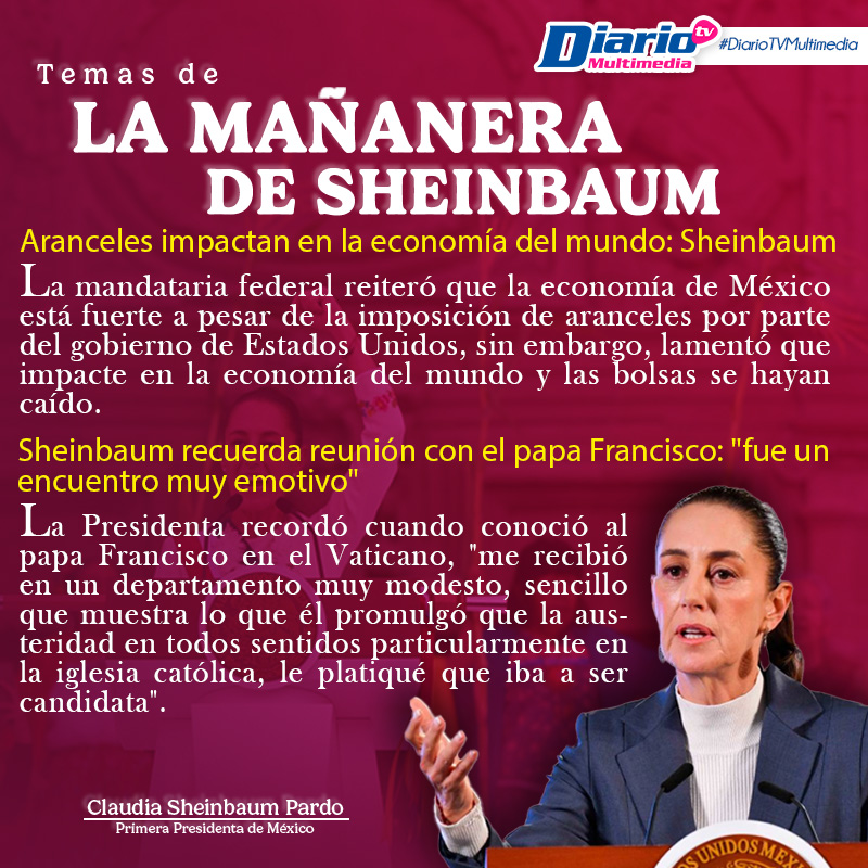 LA MAÑANERA DE SHEINBAUM