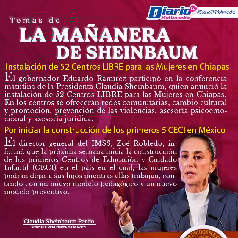 LA MAÑANERA DE SHEINBAUM