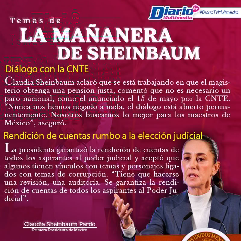 LA MAÑANERA DE SHEINBAUM