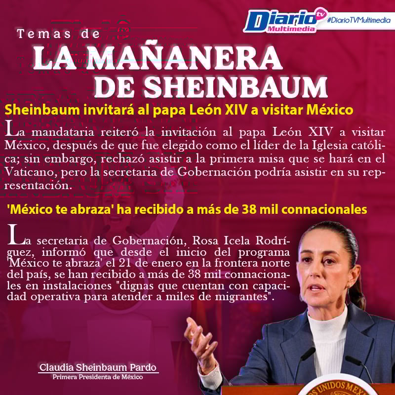 LA MAÑANERA DE SHEINBAUM