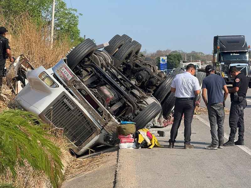 Se durmió al volante (2)