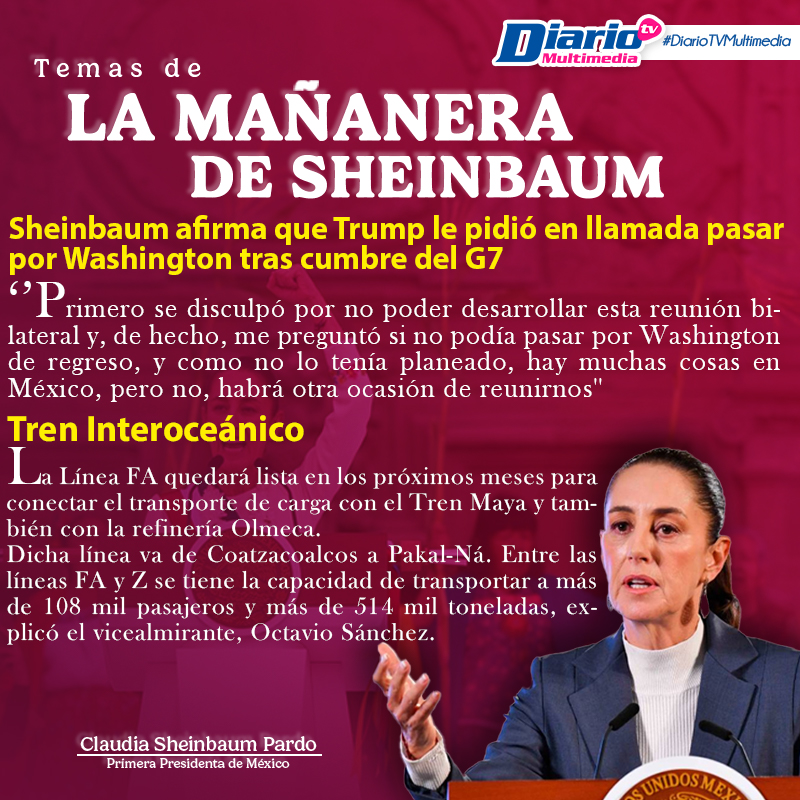 LA MAÑANERA DE SHEINBAUM