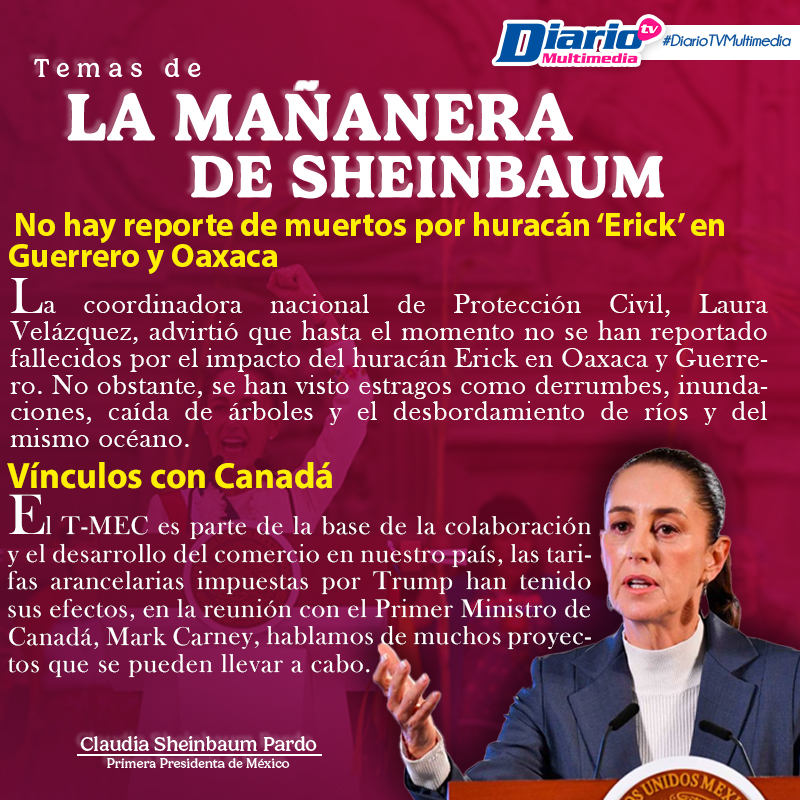LA MAÑANERA DE SHEINBAUM