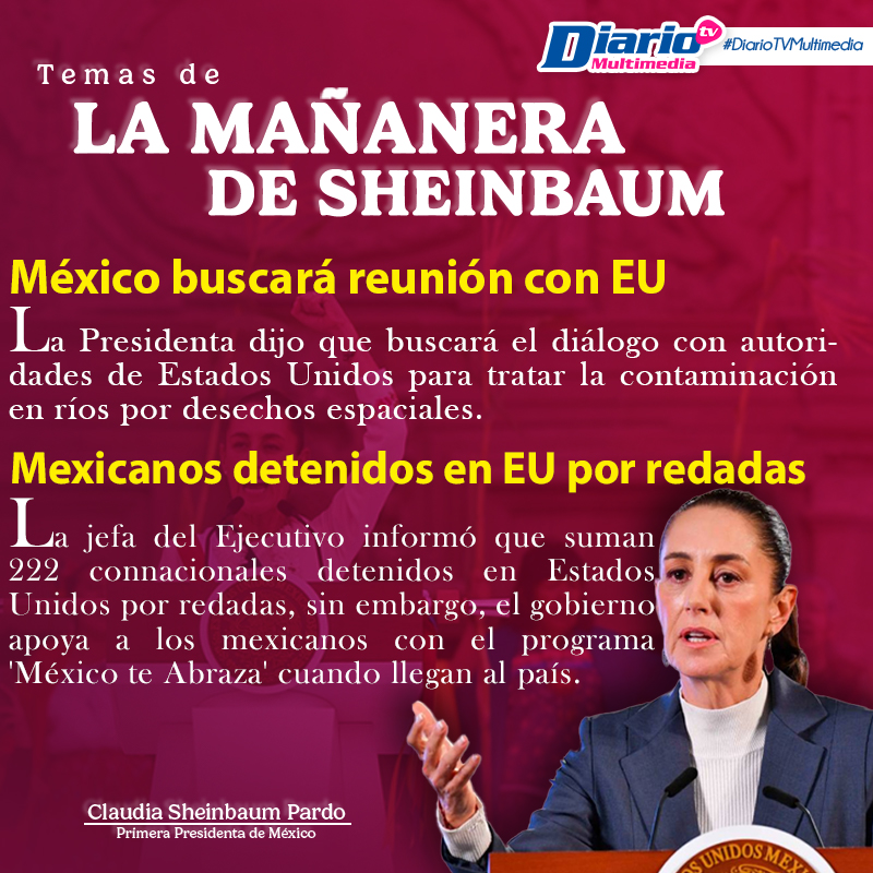 LA MAÑANERA DE SHEINBAUM
