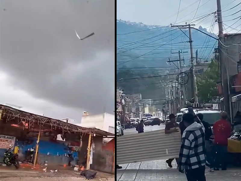 Tornado en San Cristóbal