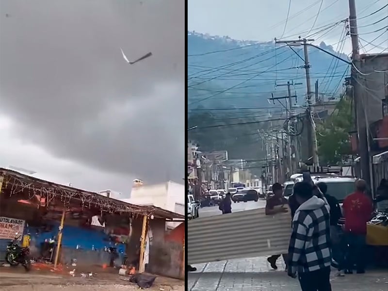 Tornado en San Cristóbal