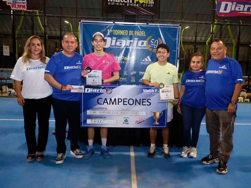 Exitoso torneo de pádel 8