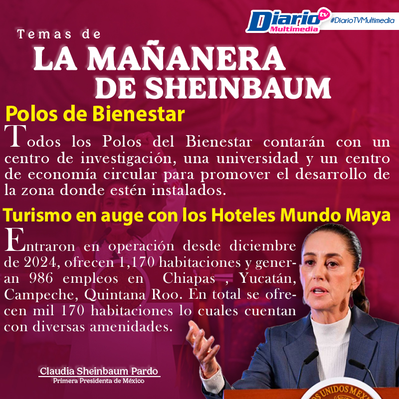 LA MAÑANERA DE SHEINBAUM