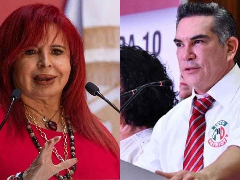 Layda Sansores y Alito Moreno