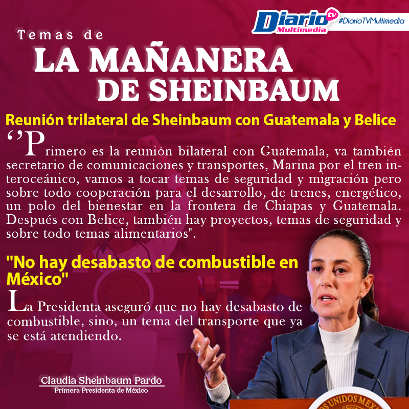 LA MAÑANERA DE SHEINBAUM