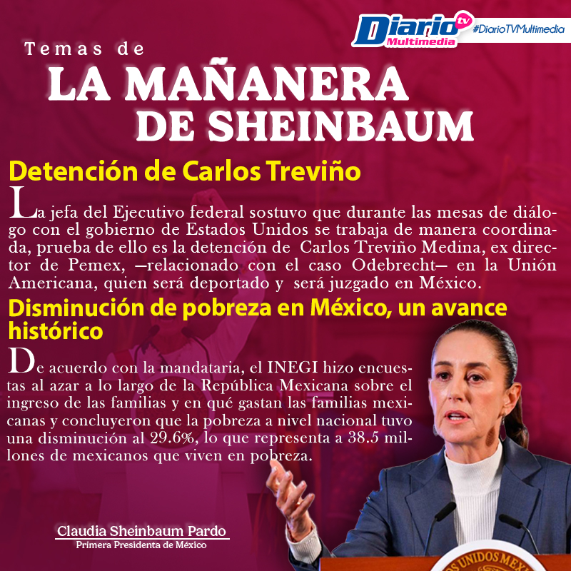LA MAÑANERA DE SHEINBAUM