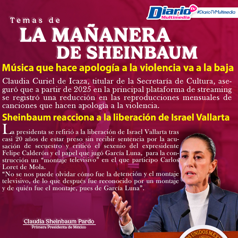 LA MAÑANERA DE SHEINBAUM