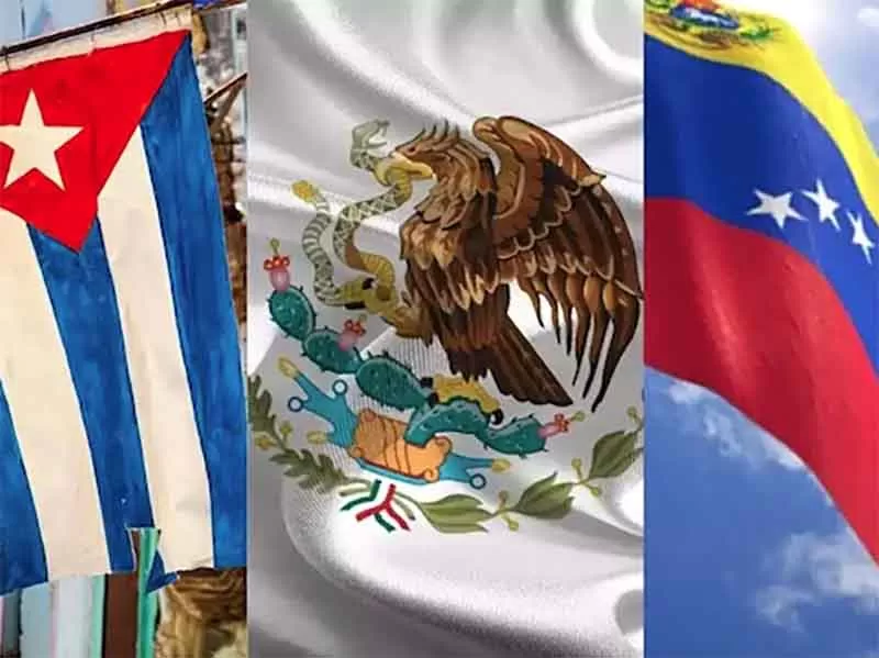 El triángulo México, Cuba Venezuela - Diario de Chiapas