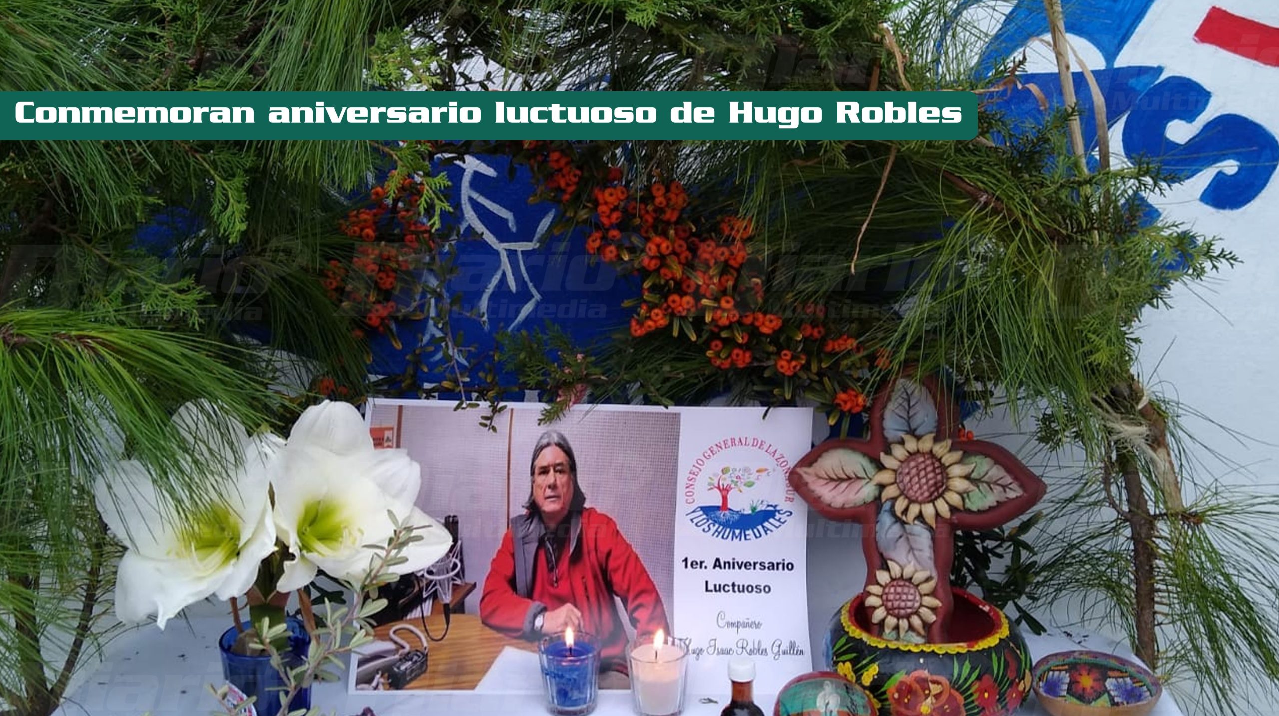Conmemoran aniversario luctuoso de Hugo Robles Diario de Chiapas